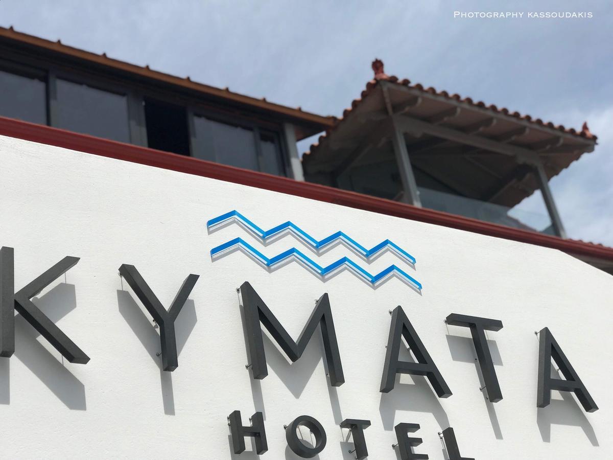 Kymata Hotel Platamónasz Kültér fotó